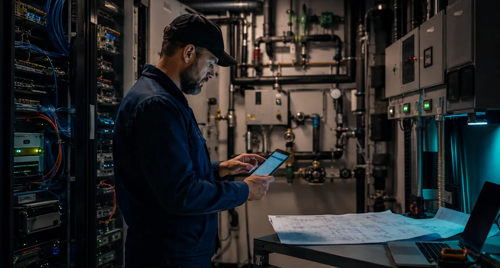 ELR Technical Services engineer diagnosing interconnected infrastructure
